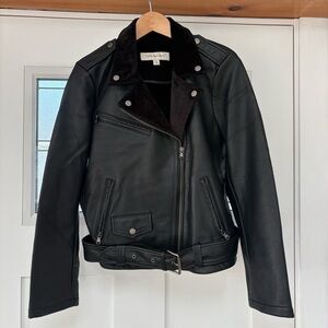 Calvin Klein Jeans Black Leather Jacket